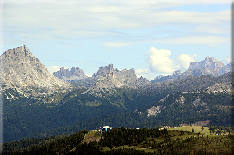 foto Dal Rifugio Puez a Badia